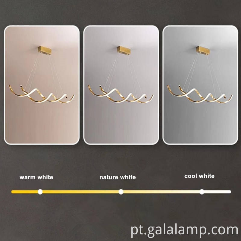 wave-shaped-pendant-light-dining-room